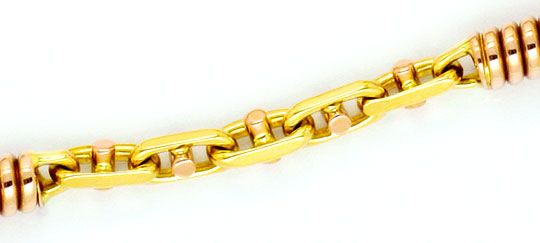 Foto 2 - Steg Anker Rotgold Spiralen Designerarmband Goldarmband, K2297