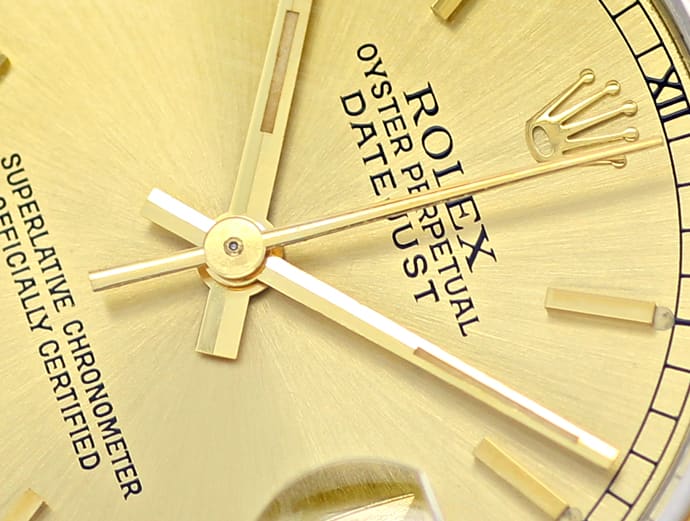 Foto 3 - Rolex Datejust Stahl-Gold MEDIUM Damen Uhr, U1491